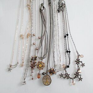 10 Dainty Minimalist Necklaces Vintage Celestial Stars Moon
